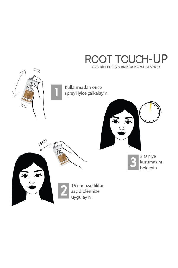 رنگ مو اورجینال برند Root touch up کد 806507222 - Image 2