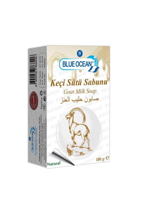 صابون جامد اورجینال برند Blue ocean مدل Goat Milk Soap 100g کد 33997258