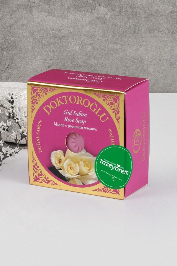 صابون جامد اورجینال برند Doktoroglu مدل Rose Soap 140 gr کد 175362428