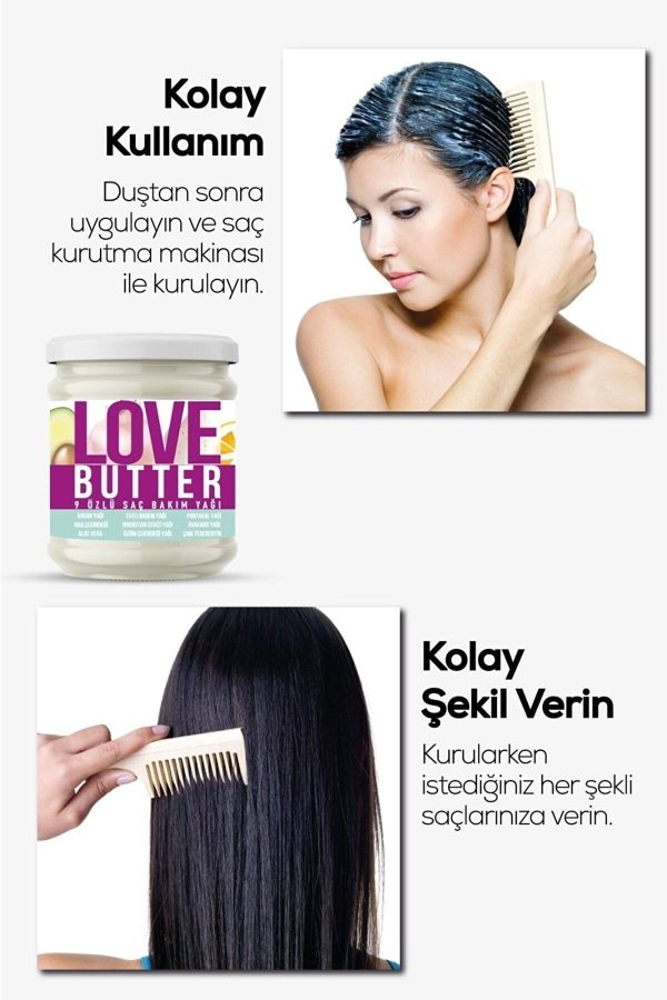 کرم مو اورجینال برند Love butter کد 442767648 - Image 3