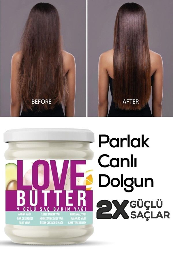 کرم مو اورجینال برند Love butter کد 442767648 - Image 5