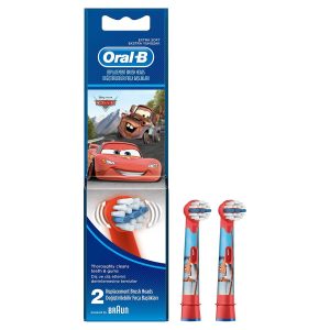 سری یدک مسواک برقی اورجینال برند Oral b مدل Cars 2 کد 6619121