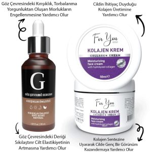 کرم صورت اورجینال برند For you gold مدل Wrinkle-preventing care serum (revitalizing) کد 245184983