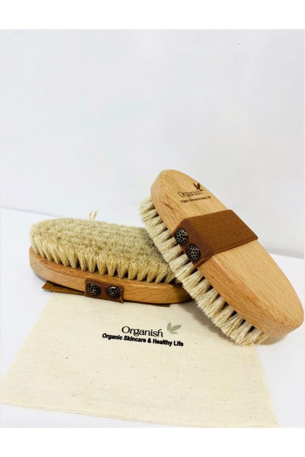 برس سلولیت اورجینال برند Organish مدل 100% Natural Horsehair Cellulite Brush کد 765579716