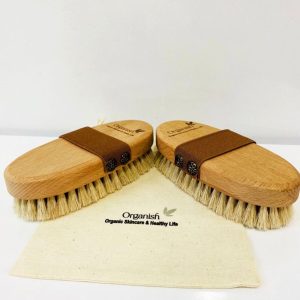 برس سلولیت اورجینال برند Organish مدل 100% Natural Horsehair Cellulite Brush کد 765579716