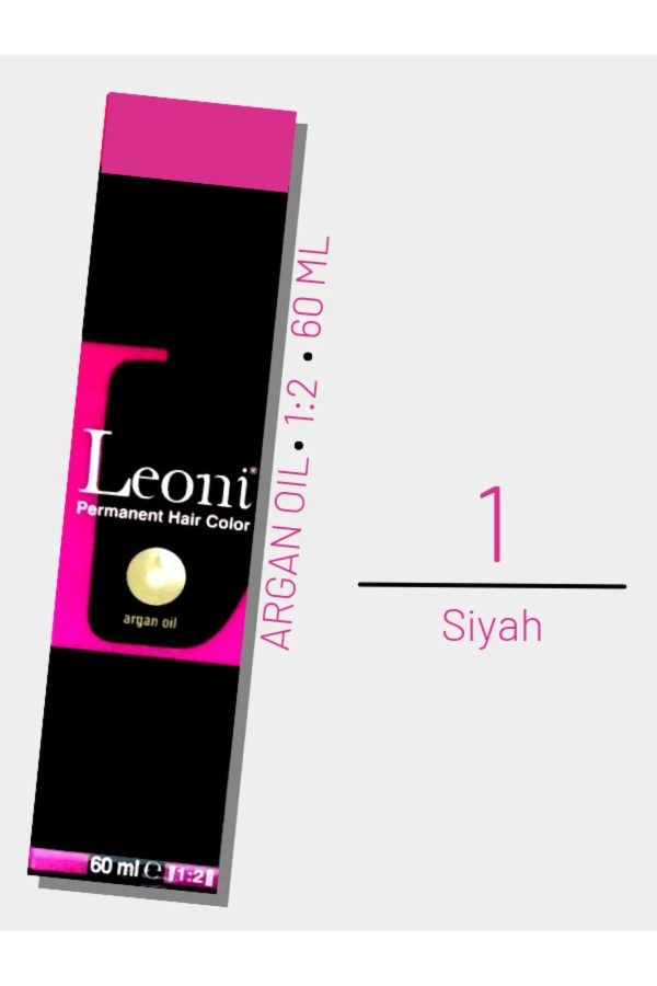 رنگ مو اورجینال برند Leoni مدل No 1 Black کد 639981442