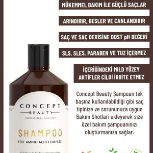 ست مراقبت از مو اورجینال برند Concept beauty کد 358816029