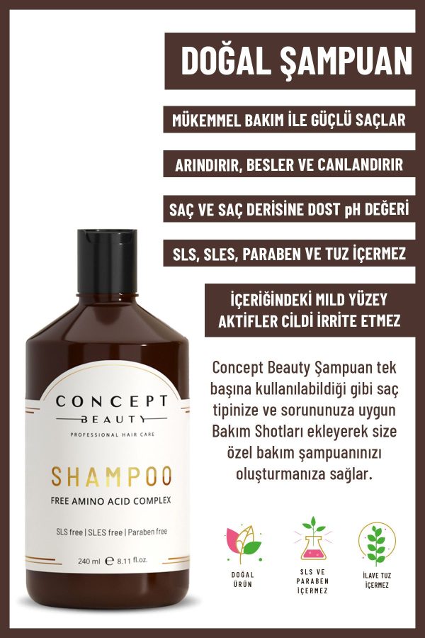 ست مراقبت از مو اورجینال برند Concept beauty کد 358816029 - Image 2