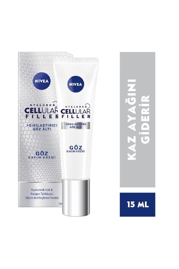 کرم دور چشم اورجینال برند Nivea مدل Cellular Antiage Anti-Wrinkle Eye Cream کد 785520680 - Image 3