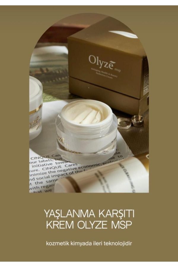 کرم صورت اورجینال برند Olyze msp مدل Anti-aging face cream کد 736681772 - Image 7