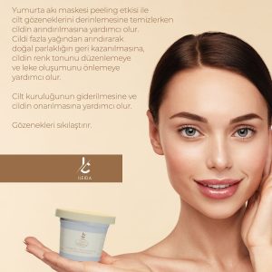 ماسک صورت اورجینال برند Ileida مدل Pore tightening egg white mask کد 812061501
