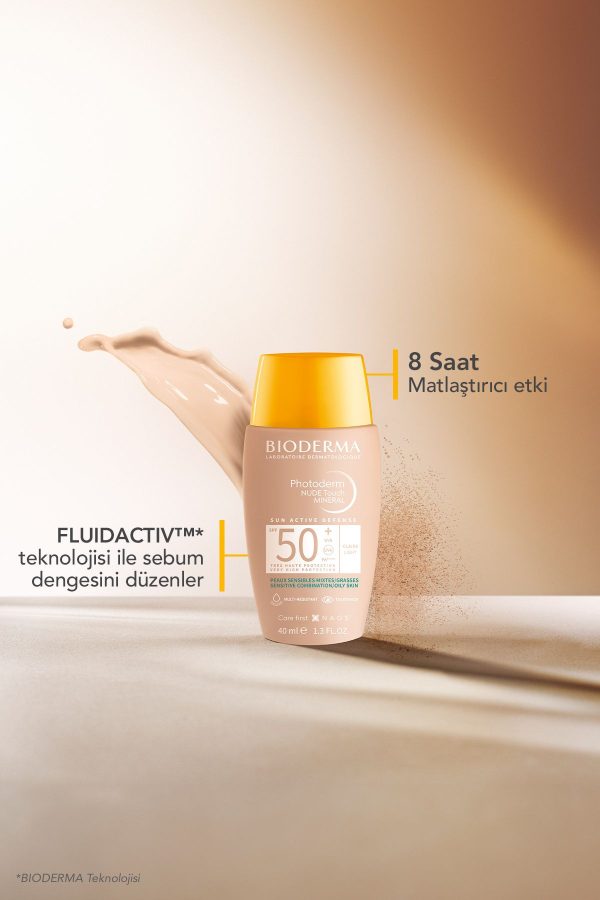 ضد آفتاب صورت اورجینال برند Bioderma مدل Photoderm Nude Touch Spf50 Light کد 266556273 - Image 5