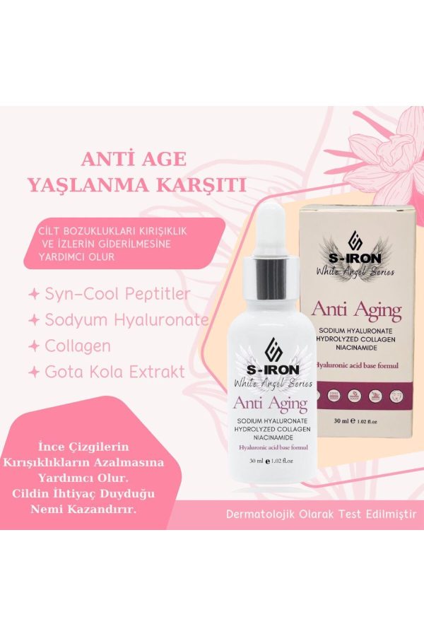 سرم پوست اورجینال برند White angel مدل Anti-aging rejuvenating serum کد 857102821 - Image 2