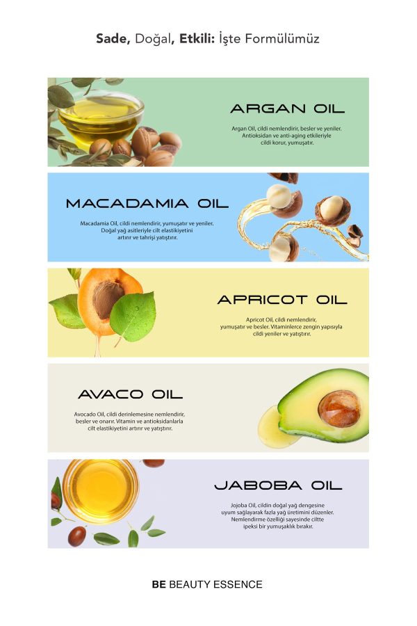 روغن و سرم مو اورجینال برند Be beauty essence کد 872440245 - Image 3