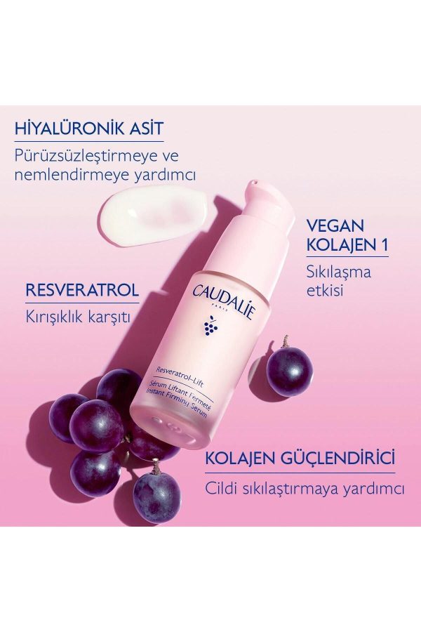 سرم پوست اورجینال برند Caudalie مدل Resveratrol-lift Anında Sıkılaştırıcı Etkili Serum کد 863071104 - Image 2