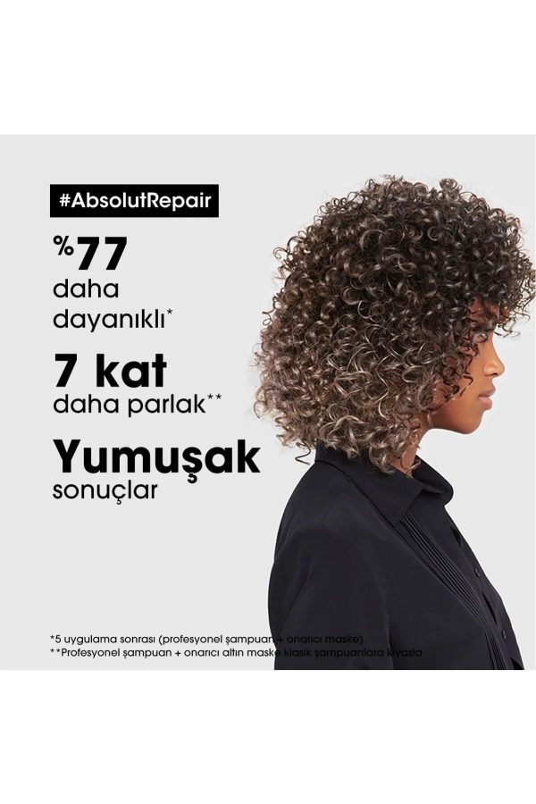 ماسک مو اورجینال برند L oreal professionnel مدل ABSOLUT REPAIR کد 806828450 - Image 2