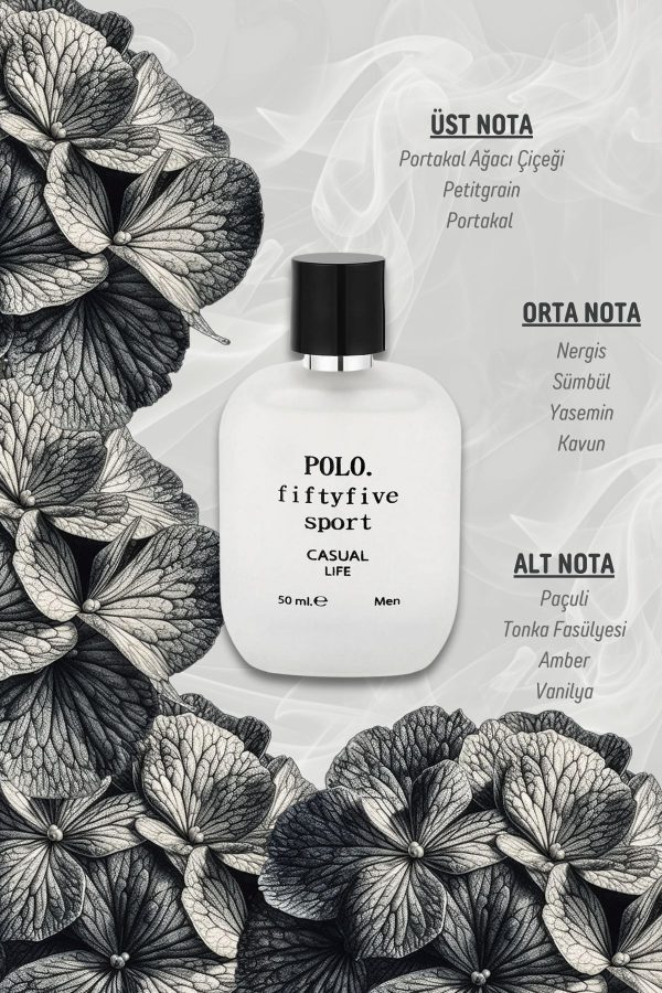 ادکلن اورجینال برند Polo55 sport 1855 مدل Life Casual 50 ml کد 846401377 - Image 3