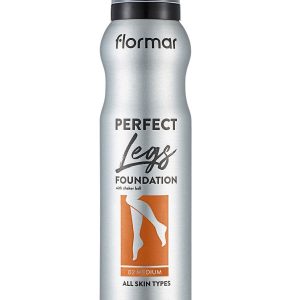 کرم فاندیشن اورجینال برند Flormar مدل Perfect Legs Foundation -002 Medium کد 1264941