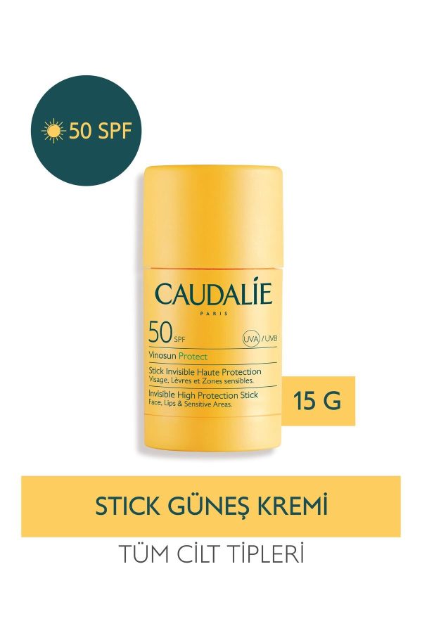 ضد آفتاب صورت اورجینال برند Caudalie مدل Vinosun Stick Güneş Kremi کد 818378905
