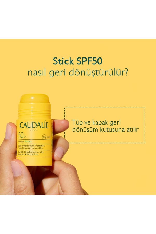 ضد آفتاب صورت اورجینال برند Caudalie مدل Vinosun Stick Güneş Kremi کد 818378905 - Image 4
