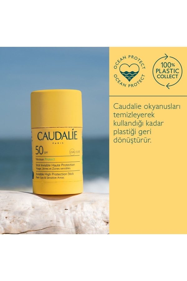 ضد آفتاب صورت اورجینال برند Caudalie مدل Vinosun Stick Güneş Kremi کد 818378905 - Image 5
