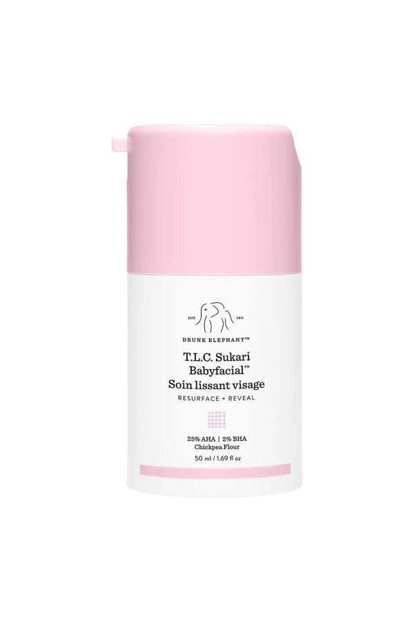 کرم صورت اورجینال برند Drunk elephant مدل Tlc Sukari Babyfacial کد 473601119