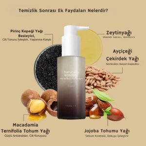 پاک کننده صورت اورجینال برند Haruharu مدل Nemlendirici Temizleme Yağı 150 ml کد 123088941