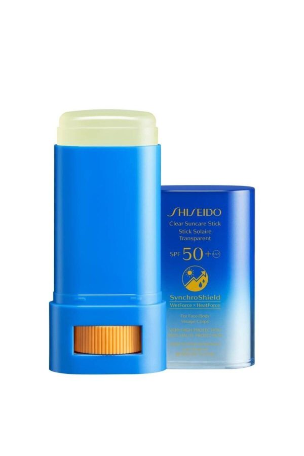 کرم بدن اورجینال برند Shiseido beauty مدل Clear Suncare Stick Spf 50+ کد 818319369