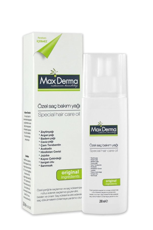 کرم مو اورجینال برند Max derma مدل Saç Bakım Yağı کد 34459302