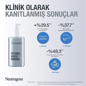 کرم صورت اورجینال برند Neutrogena مدل Retinol Boost Anti-Aging Night Cream کد 773139474