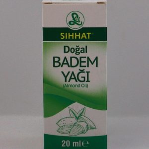 روغن بادام اورجینال برند Sihhat pharma مدل Natural Almond Oil 20 Ml کد 244614651