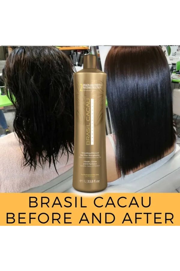 ست مراقبت از مو اورجینال برند Brasil cacau مدل Professional Saç Keratin 1000 ml کد 870732725 - Image 3