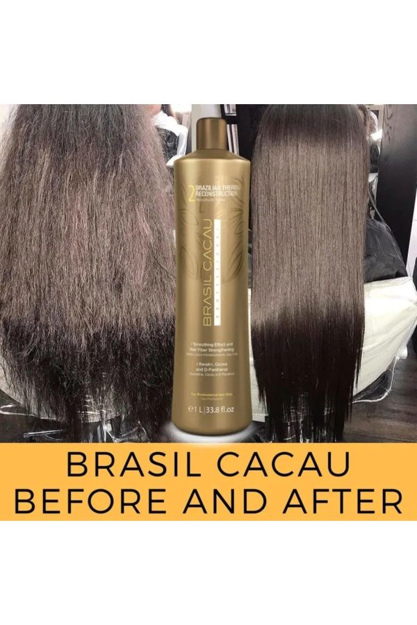 ست مراقبت از مو اورجینال برند Brasil cacau مدل Professional Saç Keratin 1000 ml کد 870732725 - Image 5