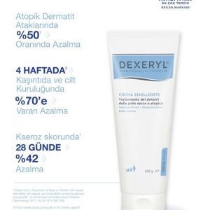 کرم بدن اورجینال برند Dexeryl مدل Emollient Cream 250g کد 834169050