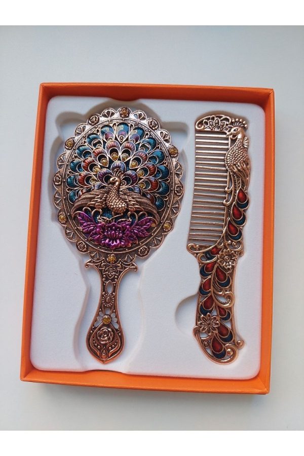 برس و شانه مو اورجینال برند Galata gift کد 740239723 - Image 2