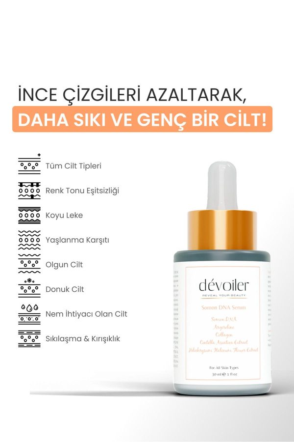 سرم پوست اورجینال برند Devoiler مدل Aydınlatıcı antioksidan yaşlanma karşıtı serum کد 849607387 - Image 3
