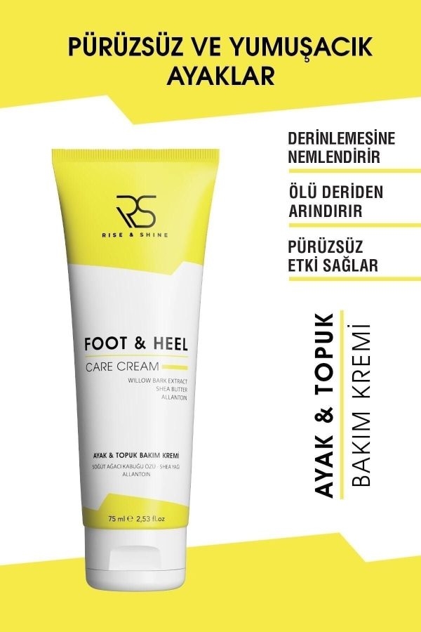 کرم پا اورجینال برند Rise and shine مدل Rise and shine foot cream کد 734351368