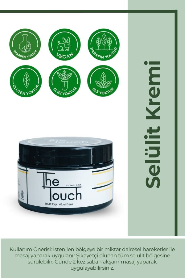 کرم سلولیت اورجینال برند The touch by seda altin مدل Touch Selülit Kremi 250 Ml کد 50021247 - Image 7