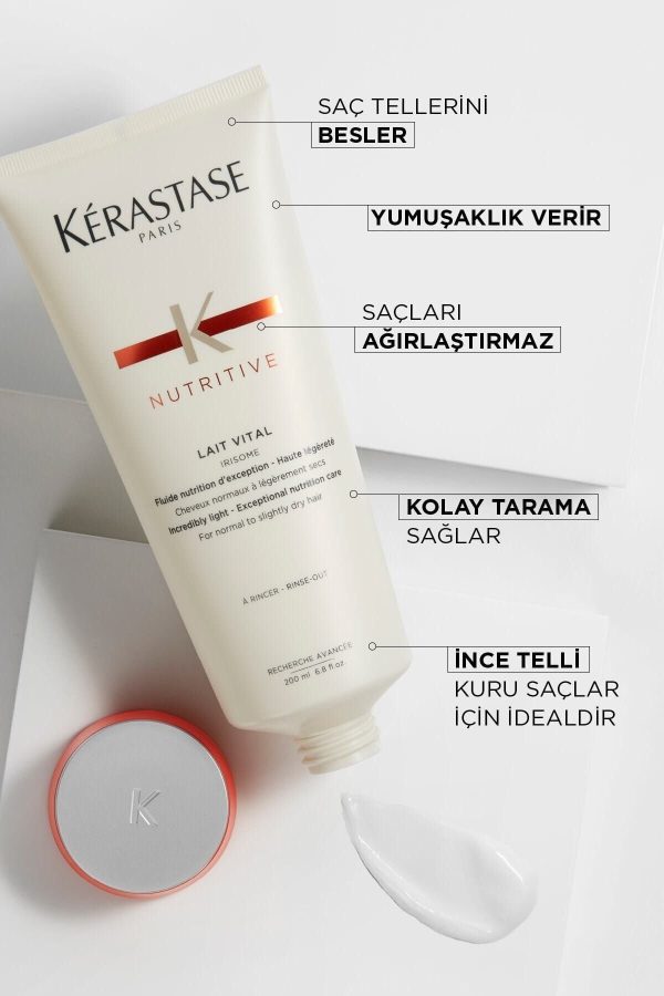 کرم مو اورجینال برند Kerastase مدل Potion Nutritive Lait Vital کد 841584205 - Image 2