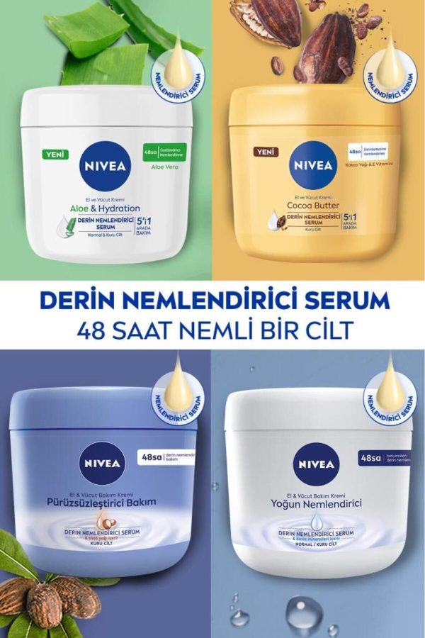 کرم بدن اورجینال برند Nivea کد 273890983 - Image 4