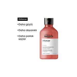 شامپو اورجینال برند L oreal professionnel مدل INFORCER – KIRILMA KARŞITI ŞAMPUAN کد 806219807