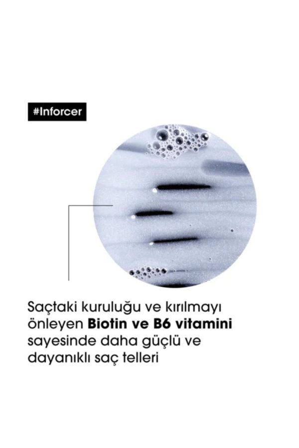 شامپو اورجینال برند L oreal professionnel مدل INFORCER - KIRILMA KARŞITI ŞAMPUAN کد 806219807 - Image 4