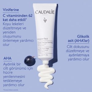 لایه بردار اورجینال برند Caudalie مدل Vinoperfect Glikolik Maske 75 ml کد 107020570