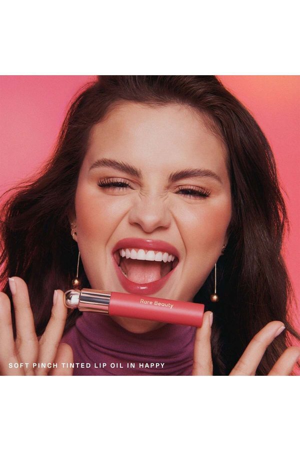 رژ لب اورجینال برند Rare beauty مدل Soft Pinch Tinted Lip Oil کد 835915569 - Image 4