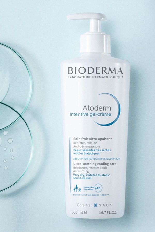 کرم بدن اورجینال برند Bioderma مدل Atoderm Intensive Gel-cream 500 ml کد 217090422