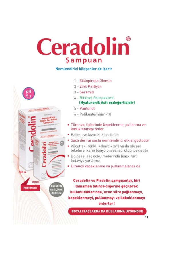 شامپو اورجینال برند Ceradolin کد 650928395 - Image 3