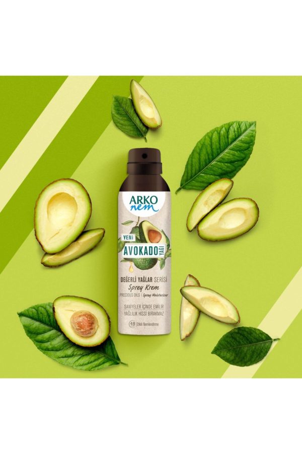 کرم بدن اورجینال برند Arko مدل Avokado Sprey Krem 150ml کد 52116238 - Image 3