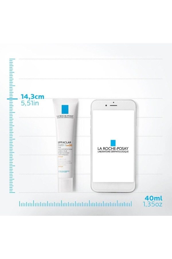 کرم صورت اورجینال برند La roche posay مدل Effaclar Duo + SPF 30 کد 739767411 - Image 4