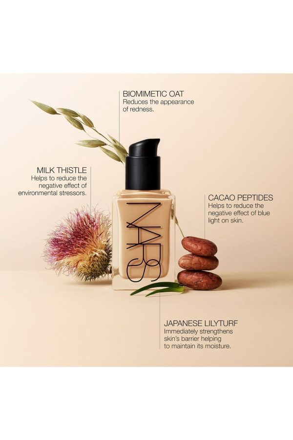 کرم فاندیشن اورجینال برند Nars مدل Light Reflecting Advanced Skincare Foundation کد 290697486 - Image 5