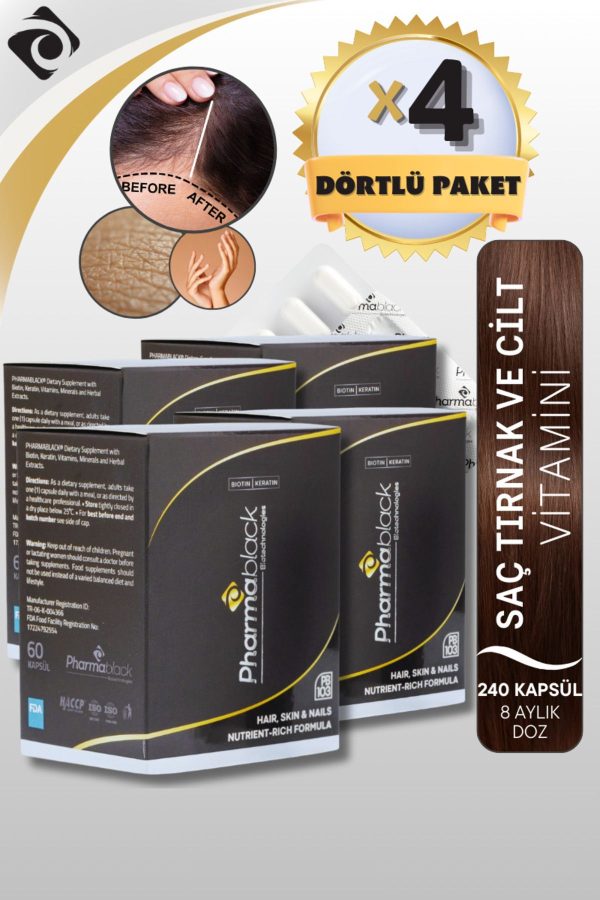 ویتامین مو اورجینال برند Pharmablack کد 780975619